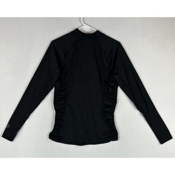 North Face Long Sleeve Compression Base Layer Shirt Womens Medium Black Athletic - Picture 8 of 10